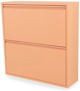 Метална накланяща се стойка за обувки в цвят сьомга 75x77,5x22,5 cm Billy – Spinder Design