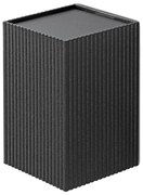 FARO 40535 - Аплик SOLE 1xGU10/8W/230V черен велпапе ъглов