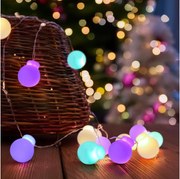 Solight 1v274 - LED Коледни лампички 40xLED/2xAA 4,3 м многоцветен