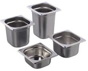 Horecano - Иноксов гастронорм 1/6 GN h100мм 176х162мм 18/0 GF-(GF-16100)