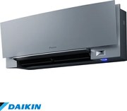 Инверторен климатик Daikin Emura 3 FTXJ42AS + RXJ42A, 14000 BTU, 33 м2, A++, Wi-Fi, R-32, Сив