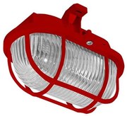 Външна лампа за таван OVAL 1xE27/60W/230V IP44