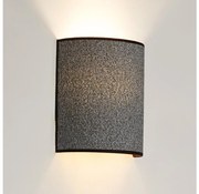 Brilagi - Аплик SEMI 1xE27/15W/230V Ø 20 см сив