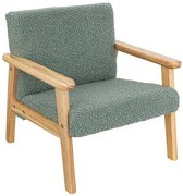 Детски стол Atmosphera Basile, Букле, Зелен