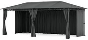 Blumfeldt Mondo 3x6 беседка с метална рамка и4 странични стени