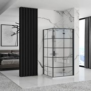 Душ кабина Rea Molier Black 100x90