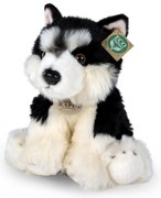 Rappa - Плюшено Куче Маламут, 28 см., седящо, серия Еко приятели