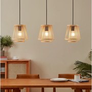 Eglo 43853 - Пендел HYKEHAM 3xE27/40W/230V