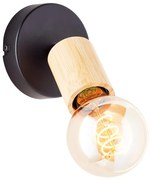 Brilliant - Спот аплик TIFFANY 1xE27/28W/230V бамбук