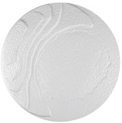Horecano - Порцеланово плато на вълни кръгло 31см METEOR WHITE-(F3071-12)