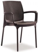 Стол Sunset Rattan - Кафяв