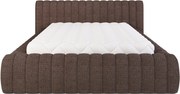 Тапицирано легло Carlito-Кафяво-140 x 200