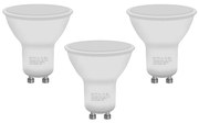 К-кт 3x LED Крушка ECOLINE GU10/6W/230V 4000K - Brilagi