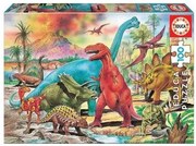 Educa - Пъзел Свят на динозаври 100ч 13179