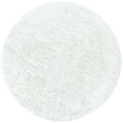 Бял кръгъл килим ø 120 cm Fluffy – Ayyildiz Carpets