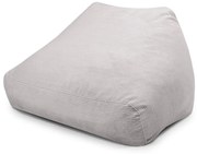 Светлосив пуф от рипсено кадифе Sofa Snug – SLOWDOWN