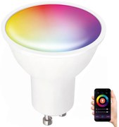 LED RGB Димируема смарт крушка GU10/5W/230V 2700-6500K Wi-Fi Tuya