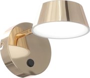 Open Design OR86539 - LED стенен аплик TIMO, LED/6W/230V, 3000/4500/6500K, месинг