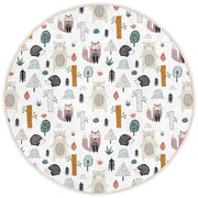 Бял детски килим ø 80 cm Comfort - Mila Home