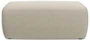 Бежова кадифена табуретка Kapua – Makamii