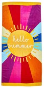 Памучна плажна кърпа 76x160 cm Hello Summer – Catherine Lansfield