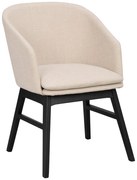 Бежови тапицирани трапезни столове в комплект 2 бр. Windham – Rowico