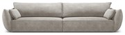 Светлосив диван 248 cm Vanda - Mazzini Sofas