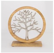 Декорация на маса дърво 28x5x31 см