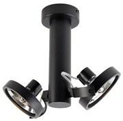 Модерен прожектор черен регулируем 2 светлини - Goes