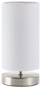 Brilliant - Настолна лампа CLARIE 1xE14/40W/230V матов хром/бял