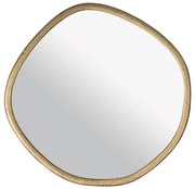 Eglo 425043 - Стенно огледало BANI 61,5x60 см, кафяво