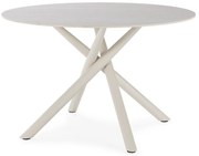 Кръгла трапезна маса с керамичен плот ø 119,5 cm Talia – Marckeric