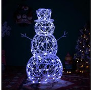 Brilagi - LED външна коледна декорация 3,6W/31/230V 6500K 120 cm IP44 снежен човек