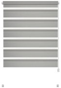 Сива ролетна щора ден и нощ 57x150 cm Zebra – Gardinia