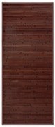 Тъмнокафяв бамбуков килим 75x175 cm - Casa Selección