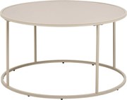 Сива стоманена кръгла масичка за кафе ø 80 cm Seaford – Actona