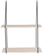 Черен рафт от масивна дървесина Pavlovnia Haag - House Nordic