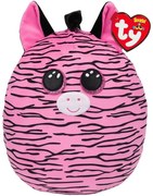 TY - Плюшена играчка Squishy ZOEY зебра 22 см