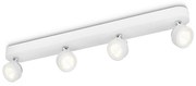 Philips 53274/31/16 - LED Точково осветително тяло RIMUS 4xLED/3W/230V