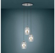 Eglo 39565 - Пендел ESTANYS 3xE27/60W/230V опушен