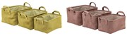 Игра на Кошници DKD Home Decor полиестер (38 x 29 x 20 cm) (2 броя)