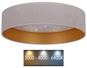 Brilagi - LED Лампа VELVET STAR LED/24W/230V Ø 40 cм  кремава/златиста