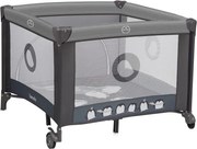 Lionelo - Игрална кошара BONNIE, сив в скандинавски стил