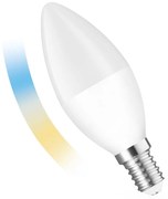 LED Димируема крушка E14/5W/230V 2700-6500K Wi-Fi Tuya