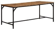 373606 vidaXL Трапезна маса, 180x90x75 см, грубо мангово дърво масив