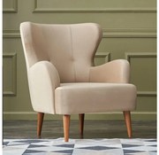 Кресло ушанка NEKO кремаво