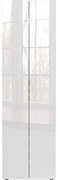 Бял гардероб 59x197 cm Genova – Germania