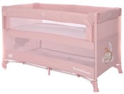 LORELLI Classic Кошара на 2 нива UP AND DOWN с падаща преграда ЛЕН MELLOW ROSE SLEEPING ANIMALS