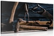 Картина на платно – Дърводелски инструменти