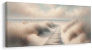 Картина на платно – Дървена пътека към океана
